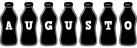 Augusto bottle logo