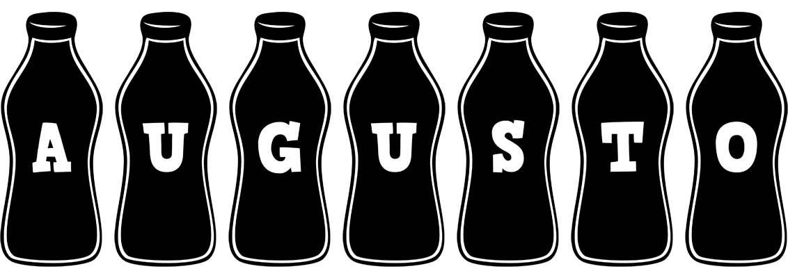Augusto bottle logo