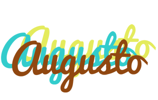 Augusto cupcake logo