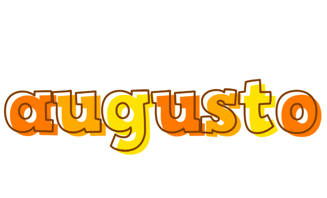 Augusto desert logo