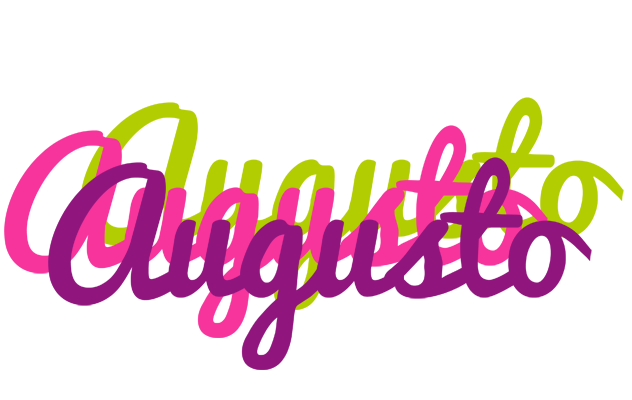 Augusto flowers logo