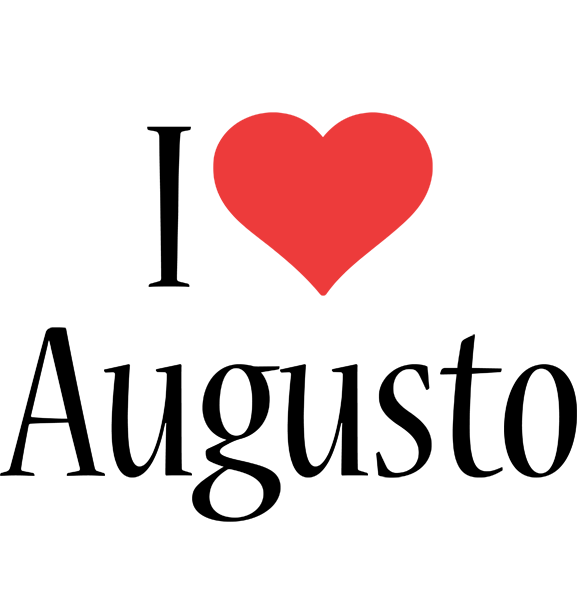 Augusto i-love logo