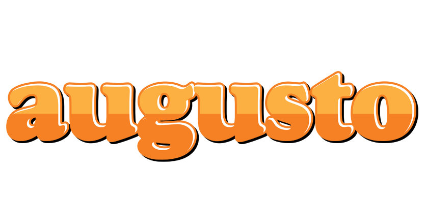 Augusto orange logo