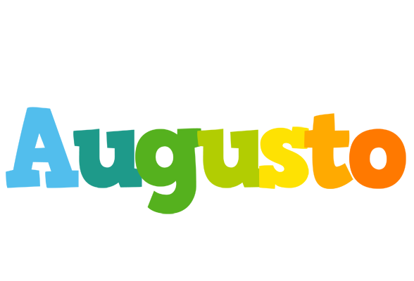 Augusto rainbows logo