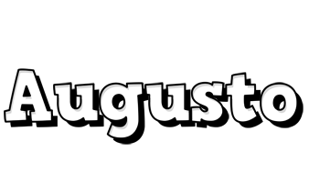 Augusto snowing logo