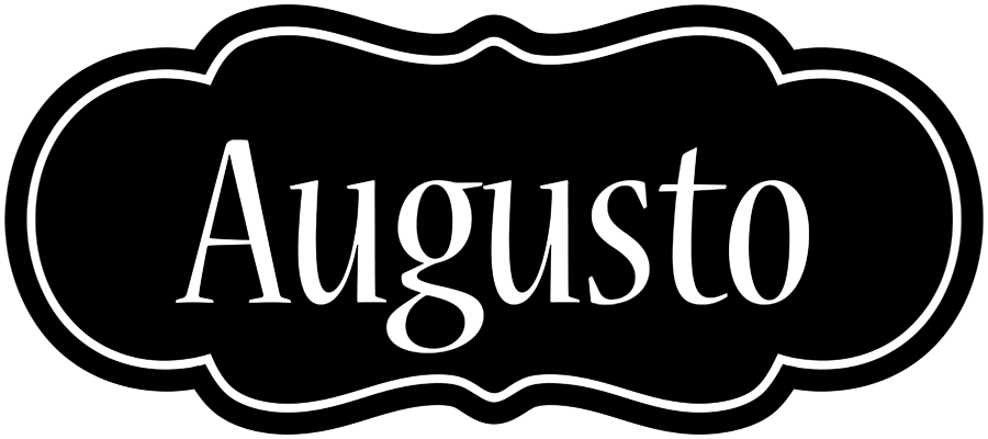 Augusto welcome logo