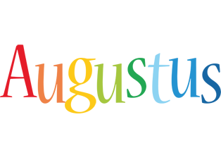 Augustus birthday logo