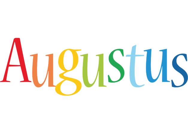 Augustus birthday logo