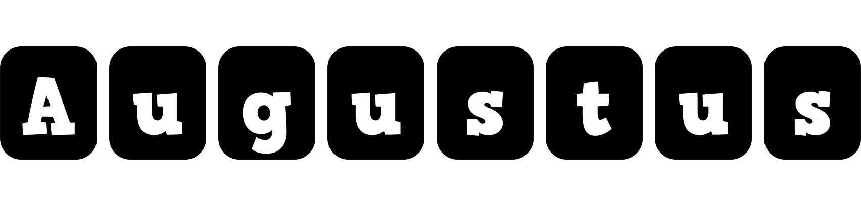 Augustus box logo