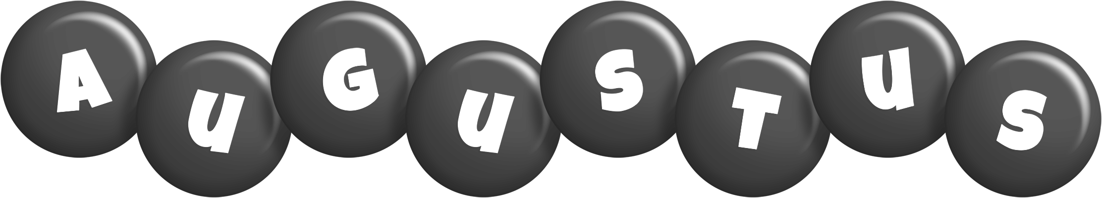 Augustus candy-black logo