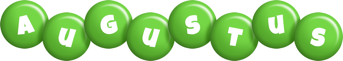 Augustus candy-green logo