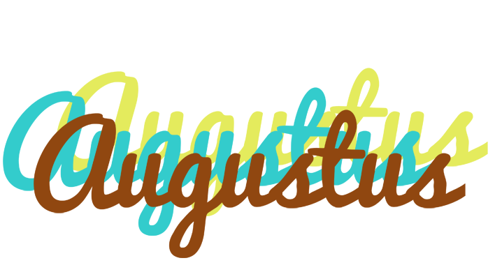 Augustus cupcake logo