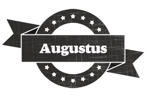 Augustus grunge logo