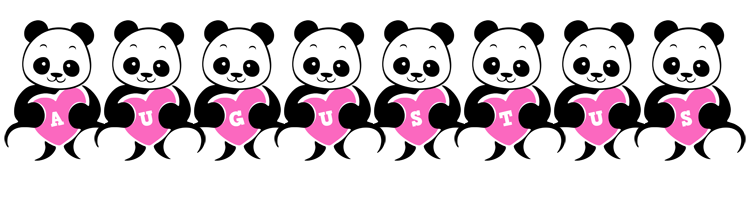 Augustus love-panda logo