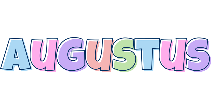 Augustus pastel logo