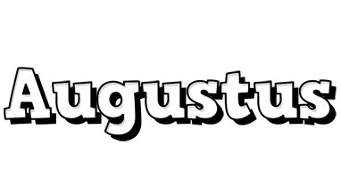 Augustus snowing logo