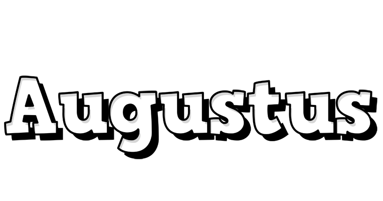 Augustus snowing logo