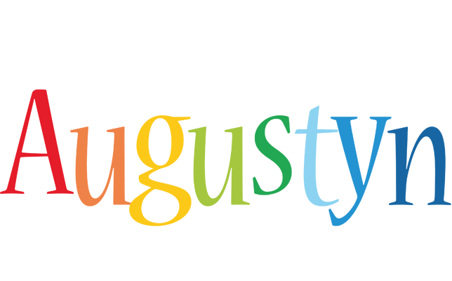 Augustyn birthday logo