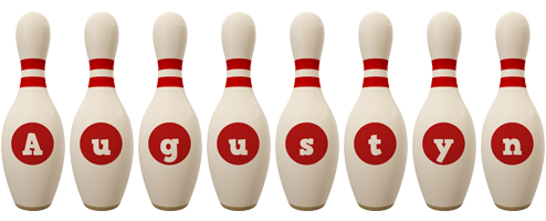 Augustyn bowling-pin logo