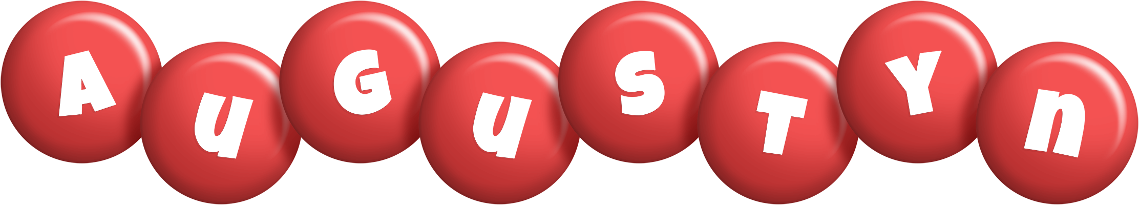 Augustyn candy-red logo