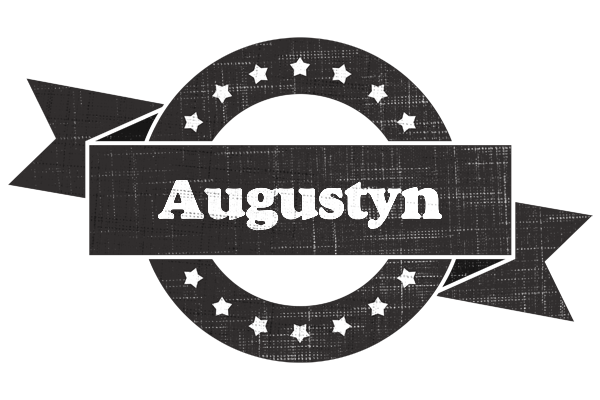 Augustyn grunge logo