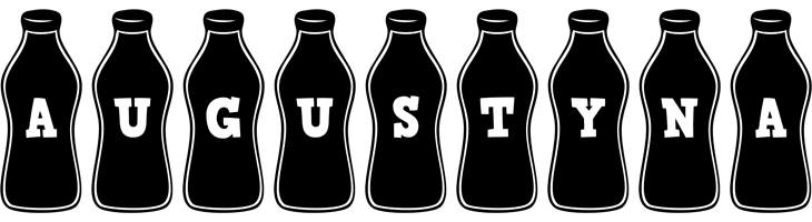 Augustyna bottle logo