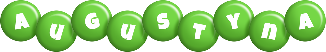 Augustyna candy-green logo