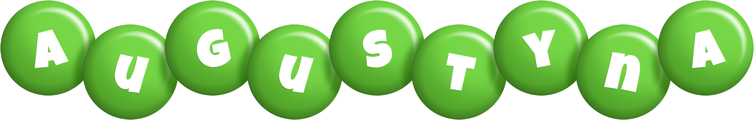 Augustyna candy-green logo