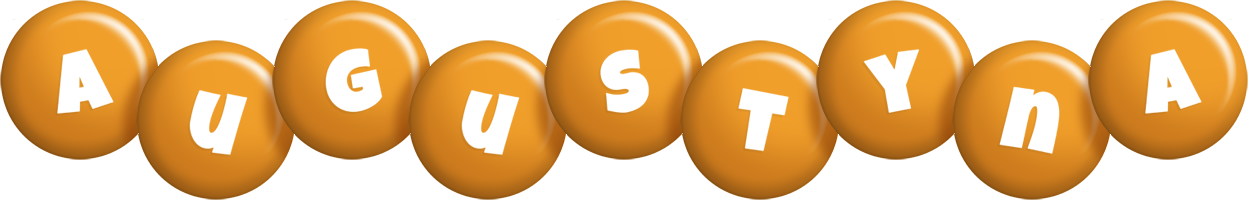 Augustyna candy-orange logo