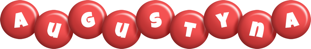 Augustyna candy-red logo