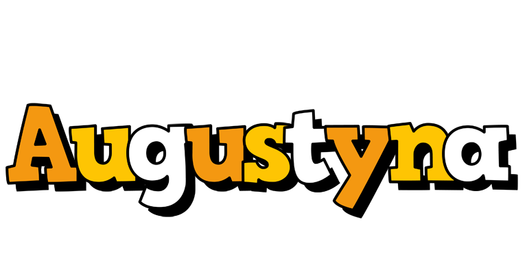 Augustyna cartoon logo