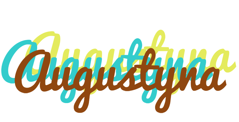 Augustyna cupcake logo