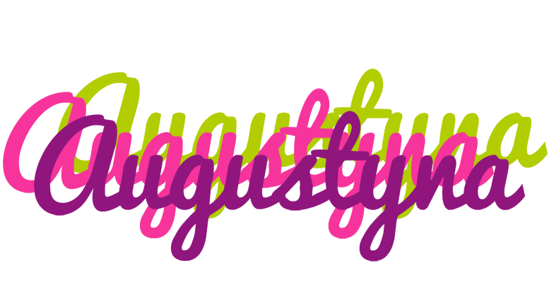 Augustyna flowers logo