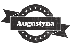 Augustyna grunge logo