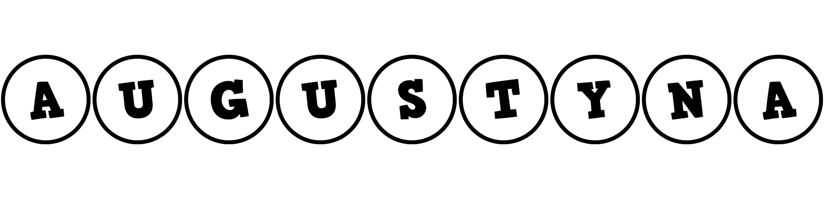 Augustyna handy logo