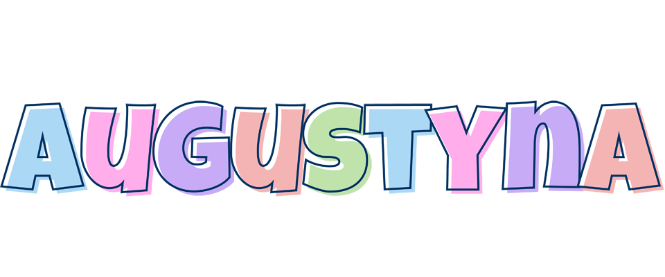 Augustyna pastel logo