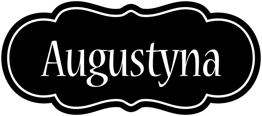 Augustyna welcome logo
