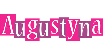 Augustyna whine logo