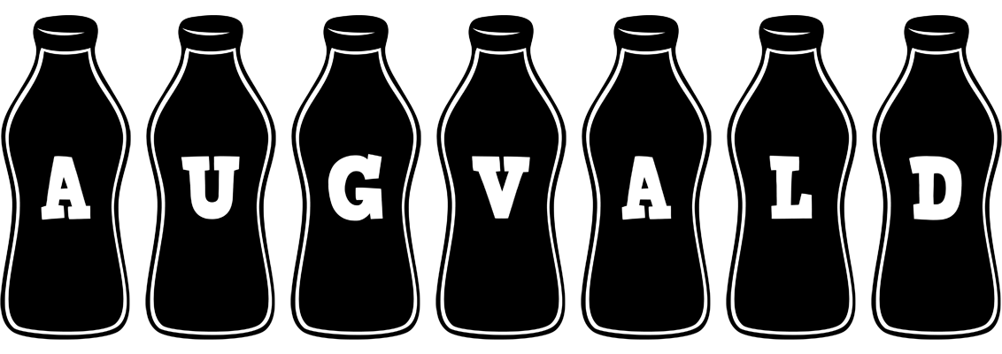 Augvald bottle logo