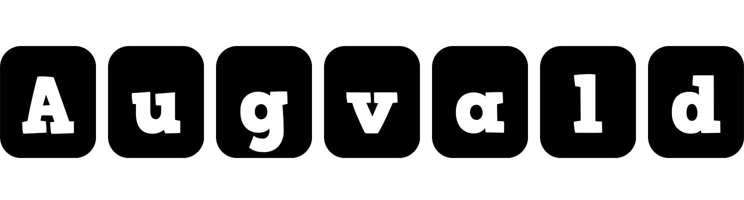 Augvald box logo