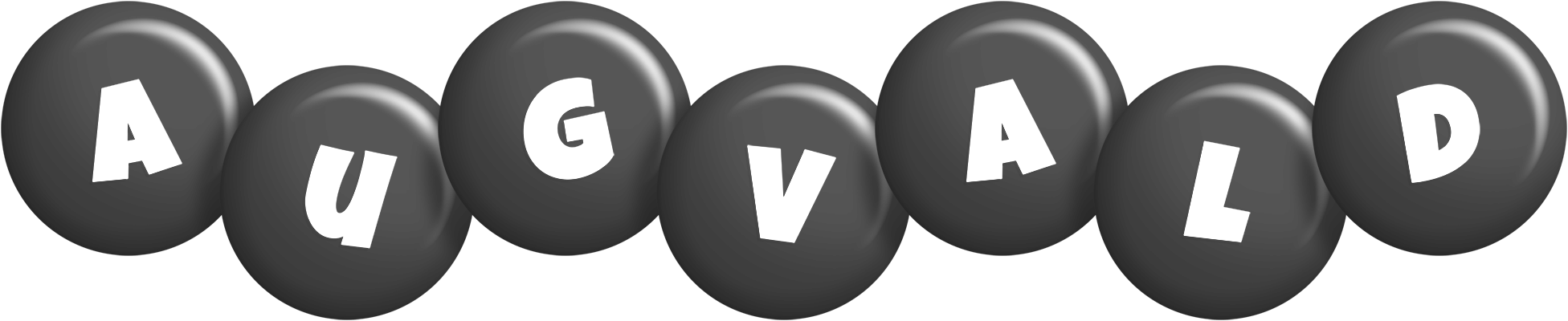 Augvald candy-black logo