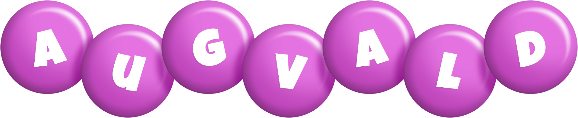 Augvald candy-purple logo