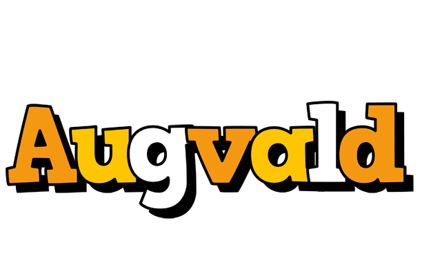 Augvald cartoon logo