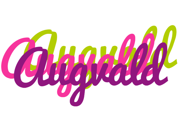 Augvald flowers logo