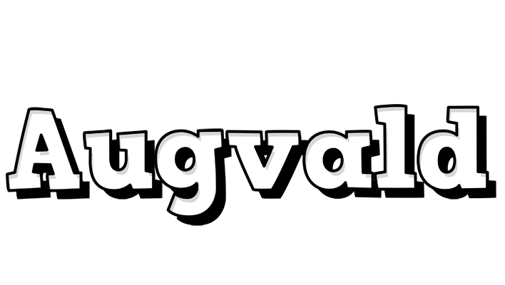 Augvald snowing logo
