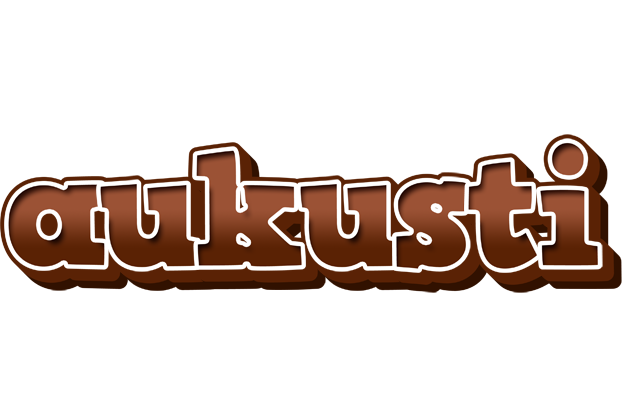 Aukusti brownie logo