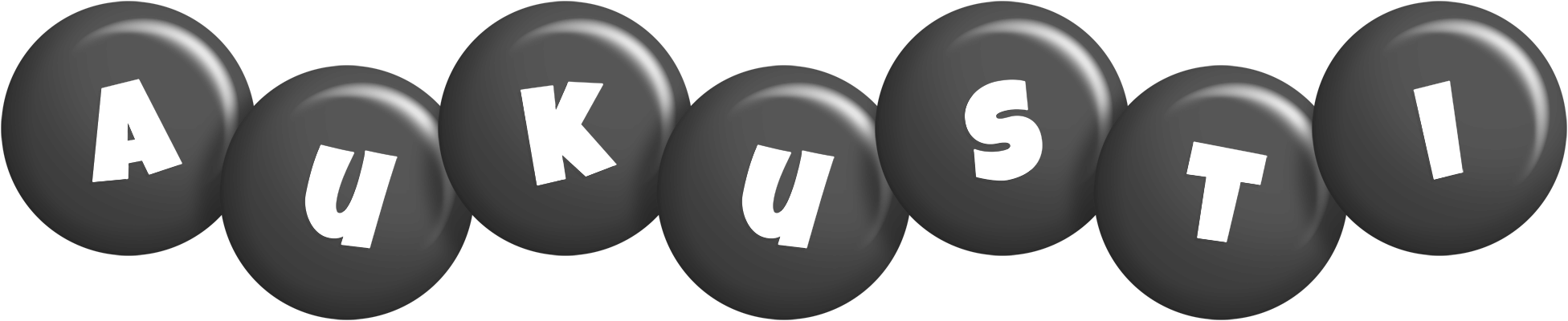 Aukusti candy-black logo