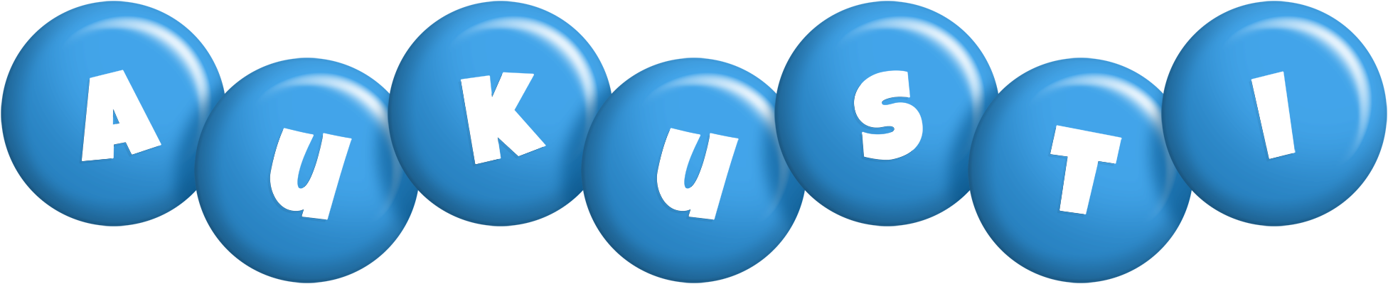 Aukusti candy-blue logo