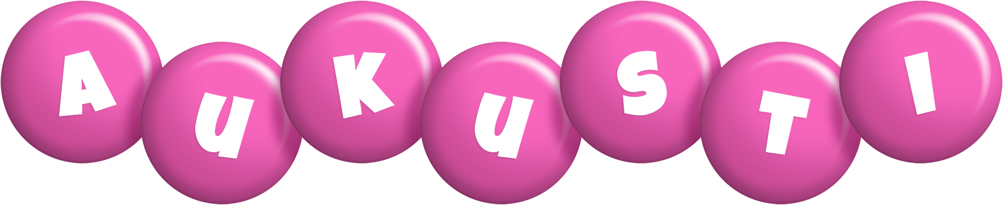 Aukusti candy-pink logo