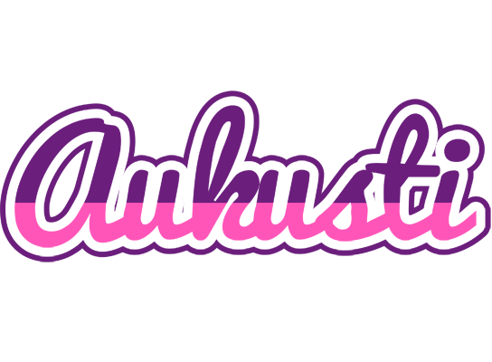 Aukusti cheerful logo